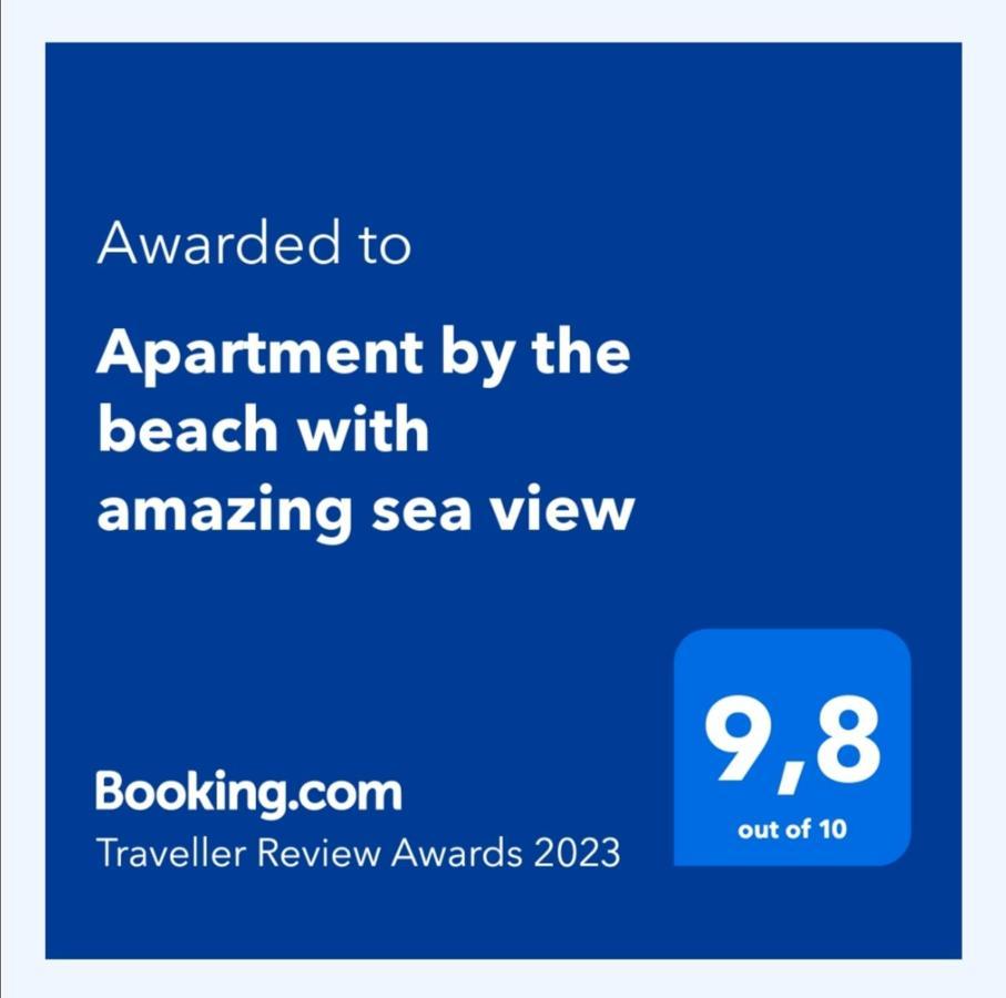 Peraía Apartment By The Beach With Amazing Sea View מראה חיצוני תמונה