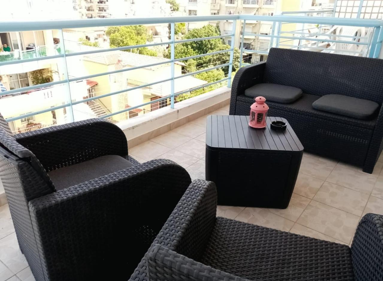 Peraía Apartment By The Beach With Amazing Sea View מראה חיצוני תמונה