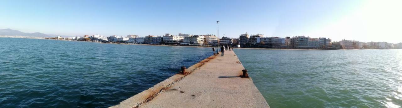 Peraía Apartment By The Beach With Amazing Sea View מראה חיצוני תמונה
